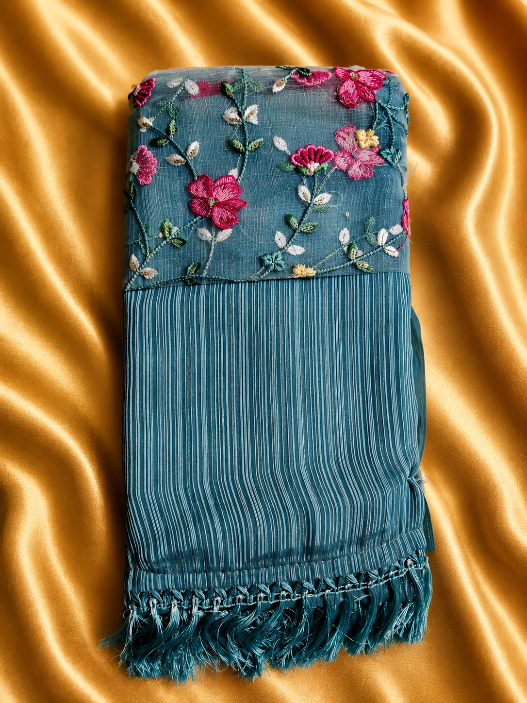 Shimmer with Unstitched Embroidered Blouse - Image 8