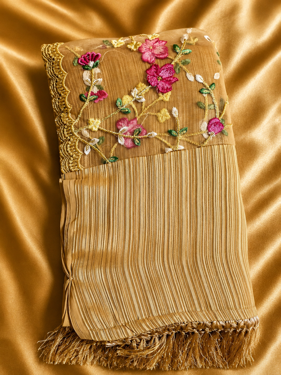 Shimmer with Unstitched Embroidered Blouse - Image 5