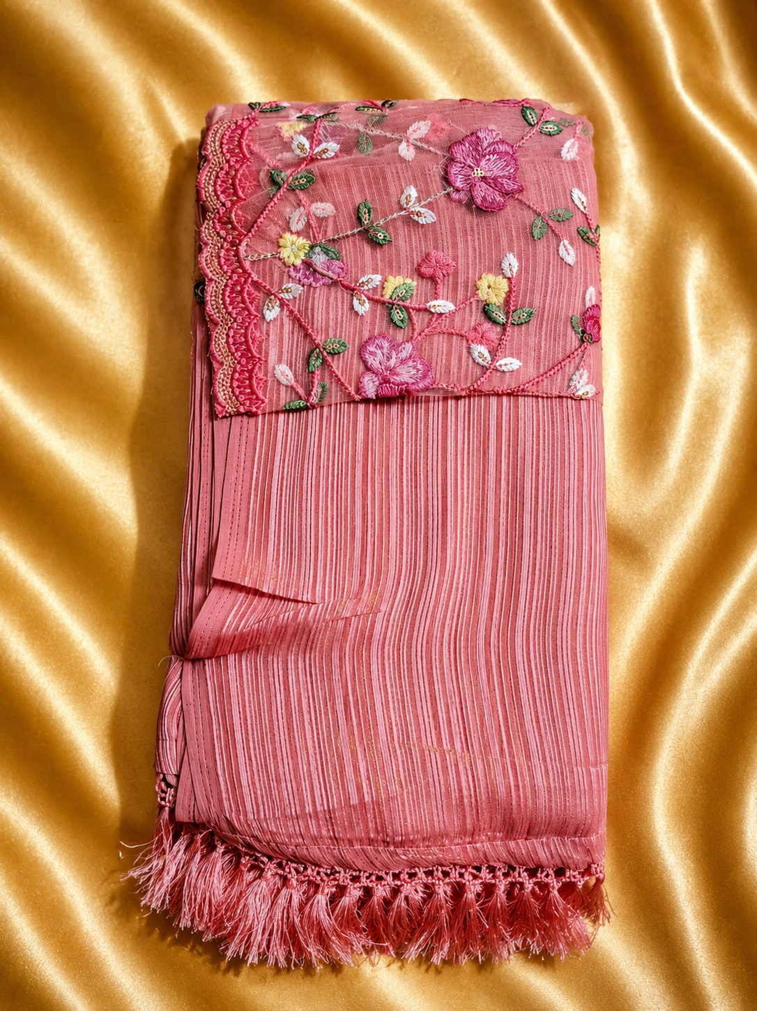 Shimmer with Unstitched Embroidered Blouse - Image 7