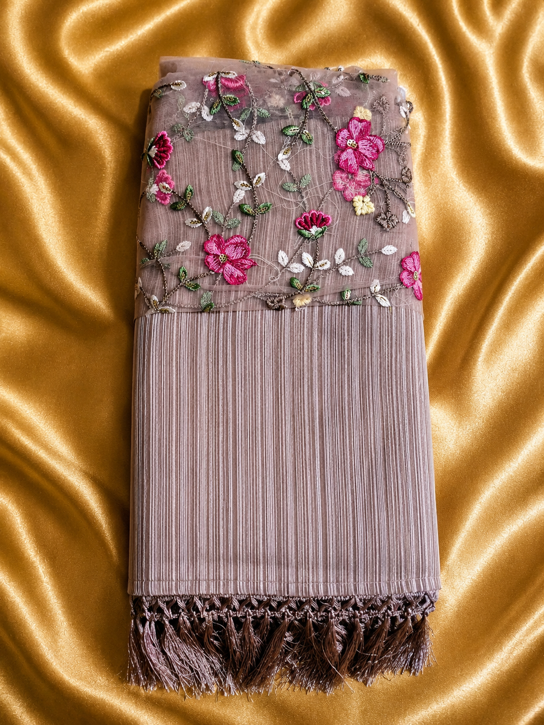 Shimmer with Unstitched Embroidered Blouse - Image 3