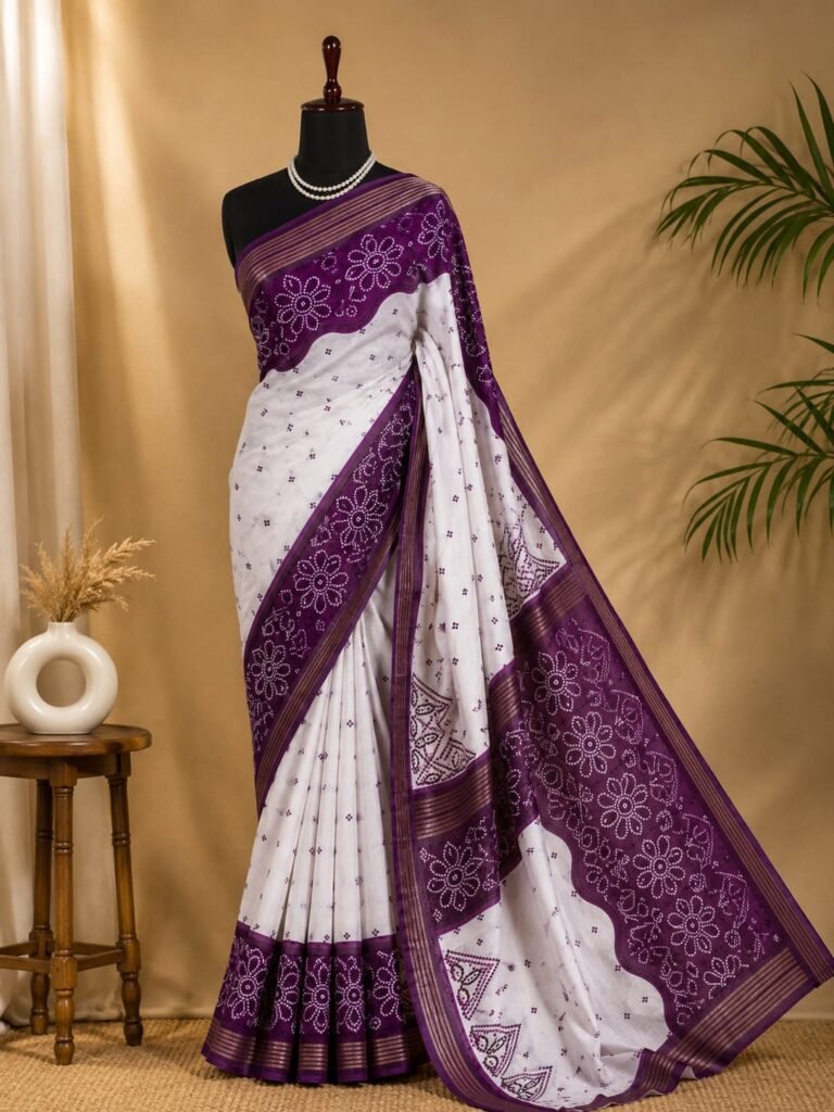 Mul Cotton Bandhani